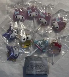 9個 まとめ売り 未開封 サンリオ　カラフルキャンディチャーム セミコンプリート