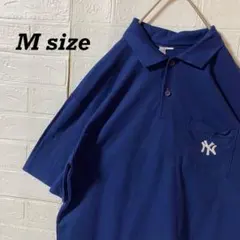 MLB ヤンキース　90s刺繍ロゴポロシャツのサムネイル