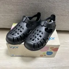 igor TOBBY SOLID NEGRO ブラック 黒　28 (17cm)のサムネイル