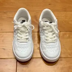 (中古美品)ニューバランスCT05 白 黒 スニーカー