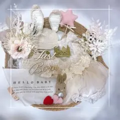 ニューボーンフォトレンタルセット　女の子用　2泊3日