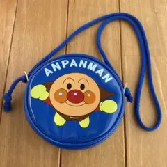アンパンマン　ショルダーバッグ　青