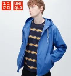 UNIQLOコットンパーカー　Blue Sサイズ
