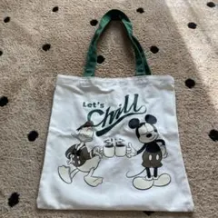 Disney Starbucks Let's Chill トートバッグ　台湾限定