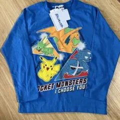 新品⭐︎ポケットモンスター 長袖Tシャツ ロンT 120サイズ