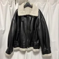 レザージャケット ムートンコート