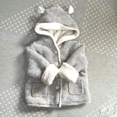 babyGAP くま耳フード付き裏ボアアウター
