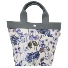 Cyalel Yahata 花柄 トートバッグ Sサイズ パープル 日本製