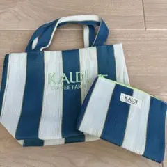【新品】KALDI/カルディ　2025 スパイスバッグ　ブルー