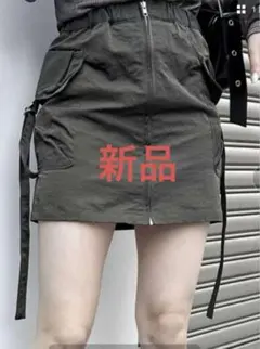 新品　MURUA カーゴミニスカート　カーキ