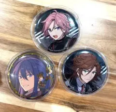 あんスタ　5周年　 桜河こはく　神崎颯馬　三毛縞斑　缶バッジセット　ケース入り