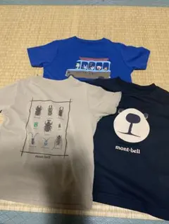 mont-bell Tシャツ 3枚セット 100cm