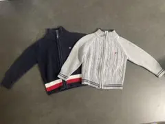 TOMMY HILFIGER ベビー セーター セット 90 95 カーディガン