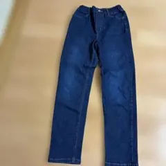 GU デニム　レギンスパンツ　150
