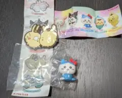 ちいかわ×サンリオキャラクターズ なりきりフィギュア&なかよしラバーマスコット