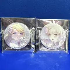 レン リン グリッター缶バッジ プロセカ 8a グリ缶 初音ミク