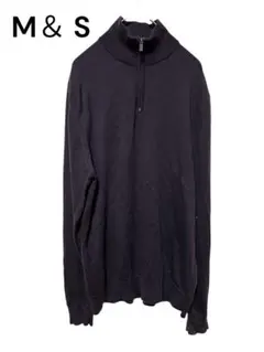M&S メンズ長袖トップス　ニット　セーター　　メリノウールニット