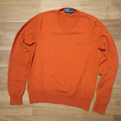 Polo by Ralph Lauren カシミヤセーター M オレンジ
