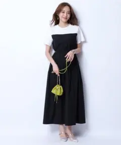 상태좋음 ！ジャスグリッティー 大人気！ビスチェドッキング 원피스