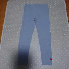 【新品】UNIQLO ミッキー刺繍 グレー レギンス XL