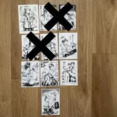 薬屋のひとりごと　イラストペーパー　猫猫　壬氏　非売品