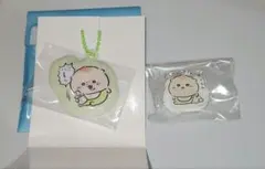 ちいかわベビー　くりまんじゅう　ぷっくりキーホルダー　ミニアクスタ