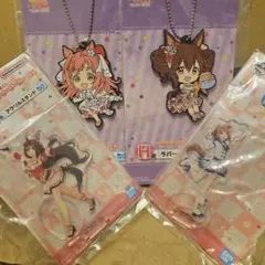 ウマ娘　一番くじ　まとめ売り　アクスタ　ラバー　マスコット　6弾