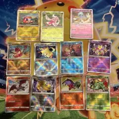ポケモンカード　かがやくポケモン　11枚　まとめ売り　ゲッコウガ　リザードン