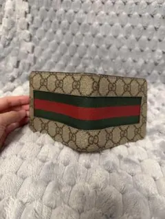 Gucci 二つ折り財布 GGパターン