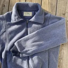 80〜90's LLBean zip up fleece jacket