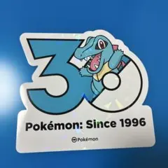 ゼニガメ ポケモン 30周年記念 ステッカー - メルカリ