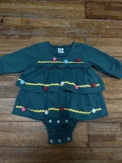 クリスマスツリーロンパース　70