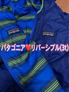 パタゴニア★リバーシブル・ジャンパー★3T？(90〜100cm?)❤️プロフ必読