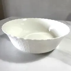 NARUMI ボーンチャイナ シルキーホワイト サラダボウル 23㎝