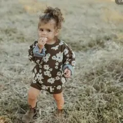 GROWN ニット　オーガニックコットン　1Y