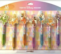 新品未開封☆ディズニーリゾート☆40周年限定☆ボールペン☆7本セット☆ゲルインク