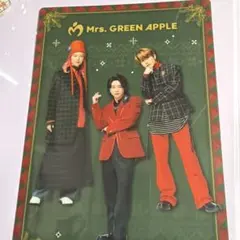 Mrs. GREEN APPLE クリスマス　下敷き