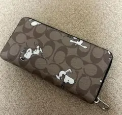 COACH コーチ 長財布　 スヌーピー
