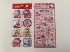 ハローキティ ボンボンドロップシール　ウォーターシール　2セット