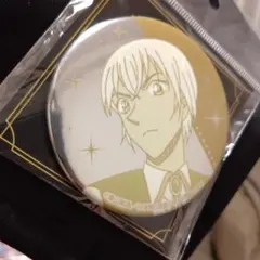 名探偵コナン　メタル缶バッジ　安室透　降谷零　バーボン