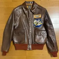 バズリクソンズ　A-2 デュボウ　38 BUZZ RICKSON'S バズリクソンズ A-2 レザーフライトジャケット