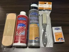 未使用　M.MOWBRAY(モウブレイ) スエード&ヌバックお手入れセット　5品のサムネイル