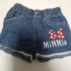 Disney ミニーマウス デニムショートパンツ