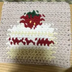 ケーキデザインの座布団