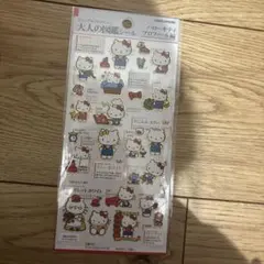 ハローキティ サンリオキャラクターズ　大人の図鑑シール　プロフィール編　シール