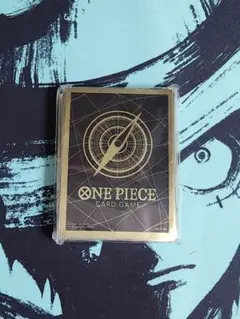 【新品未開封】リミテッドカードスリーブ ブラックゴールド ワンピースカード