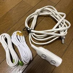 延長コード3mと未使用LANケーブル2本