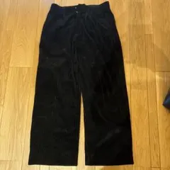 HARE ブラック ワイドパンツ Mサイズ　コーデュロイ