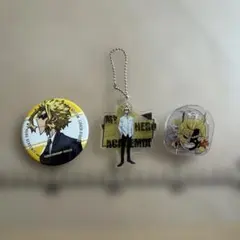 僕のヒーローアカデミア　オールマイト　缶バッジ　アクキー　クリップ　セット