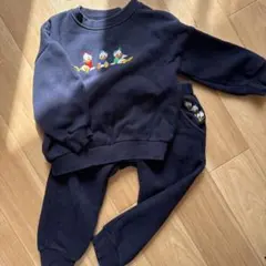 ディズニー　ドナルド　スウェット　セットアップ